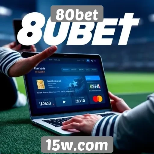 Opcões de pagamento no site 80bet